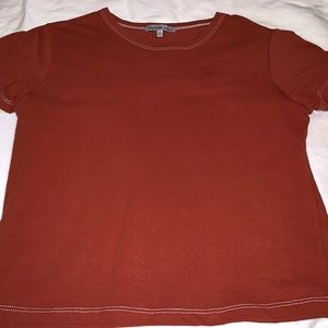 CHARLOTTE RUSSE Women’s Tshirt. Burnt Orange